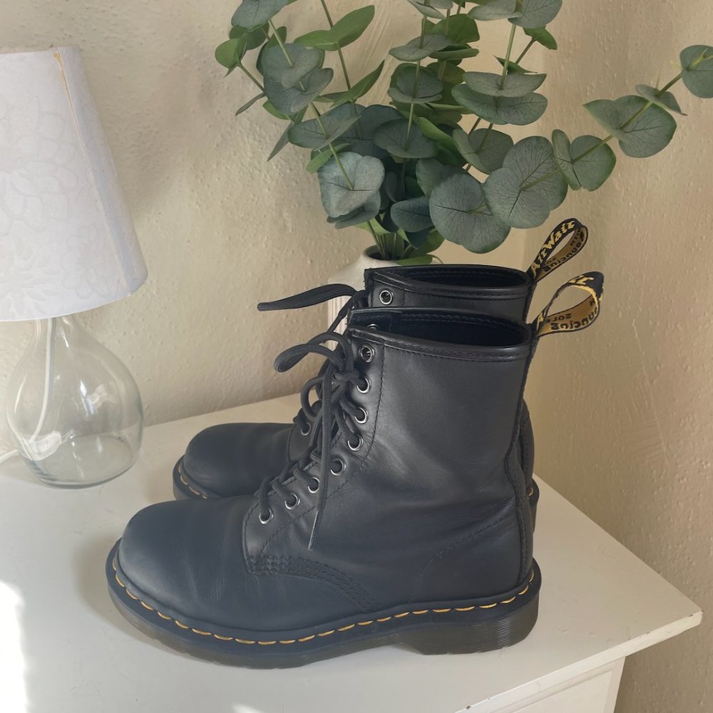 Dr. Martens 1460 Women's Smooth Leather Lace Up Boots